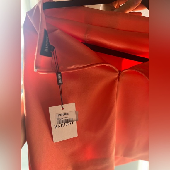 NWT Bardot SET Orange Fizz Oversized Blazer & Athena Mini Skirt Set M & S - Picture 11 of 12